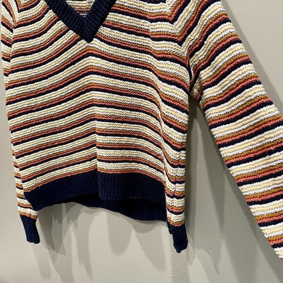 Madewell Arden V-Neck Crop Pullover Sweater - Size: Small - Picture 4 of 6